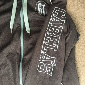 Cabelas Zip Up Hoodie